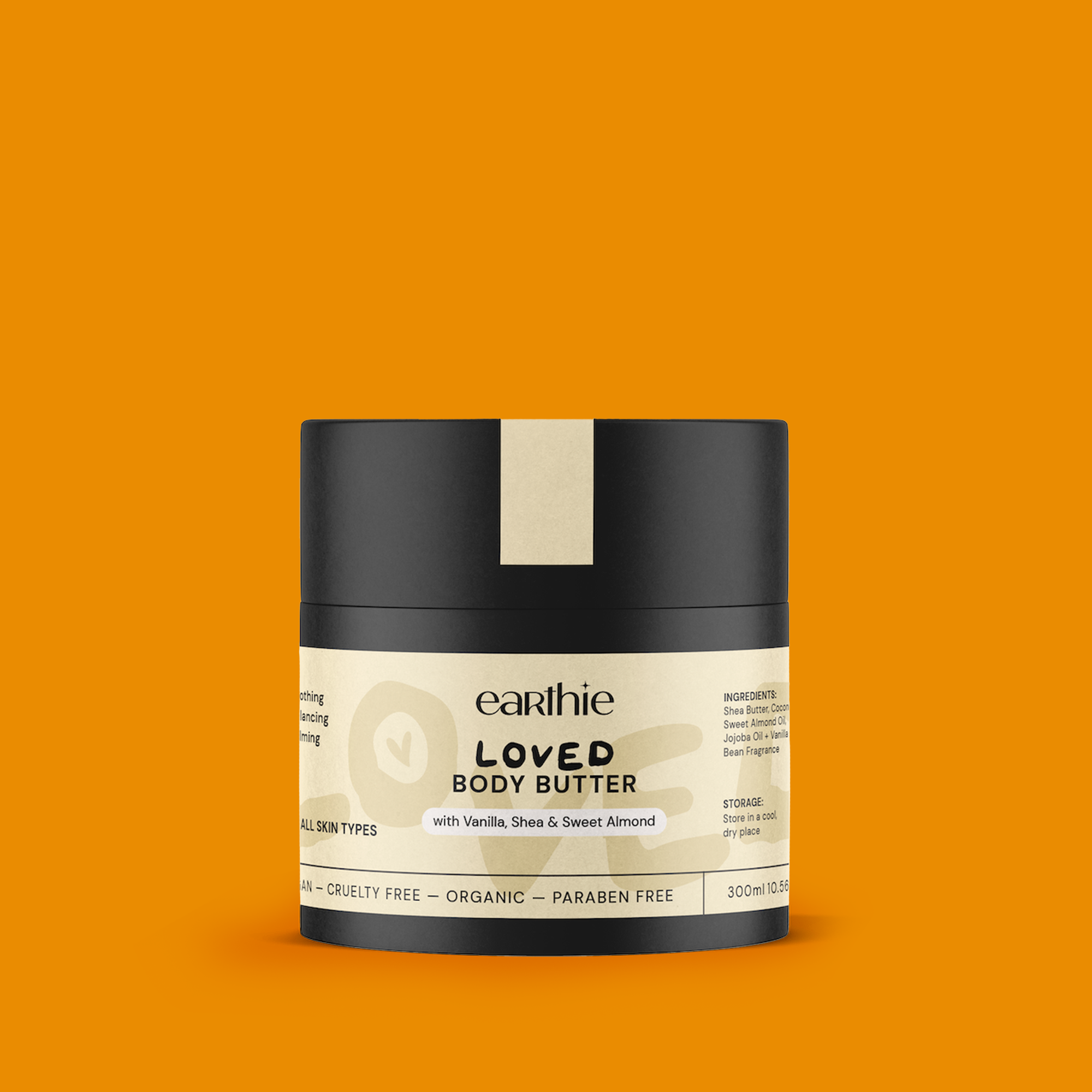 Earthie Organics Limited Edition Loved Vanilla Body Butter