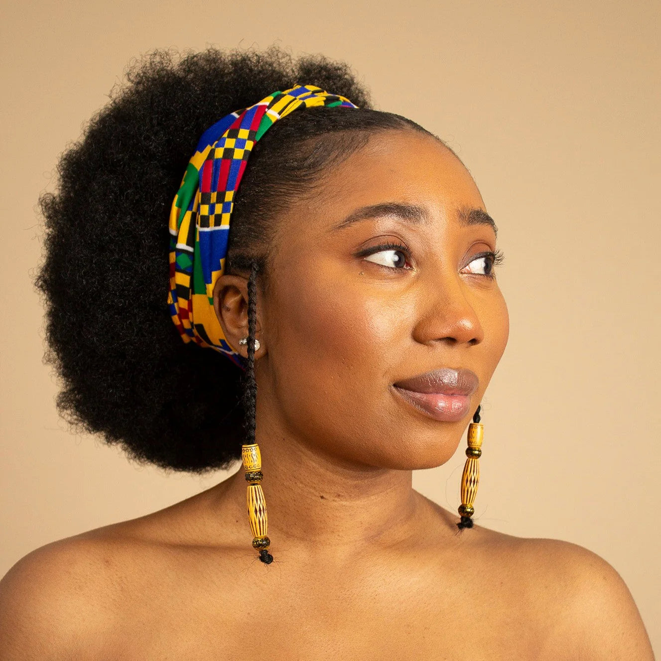 Kente Print Headwrap