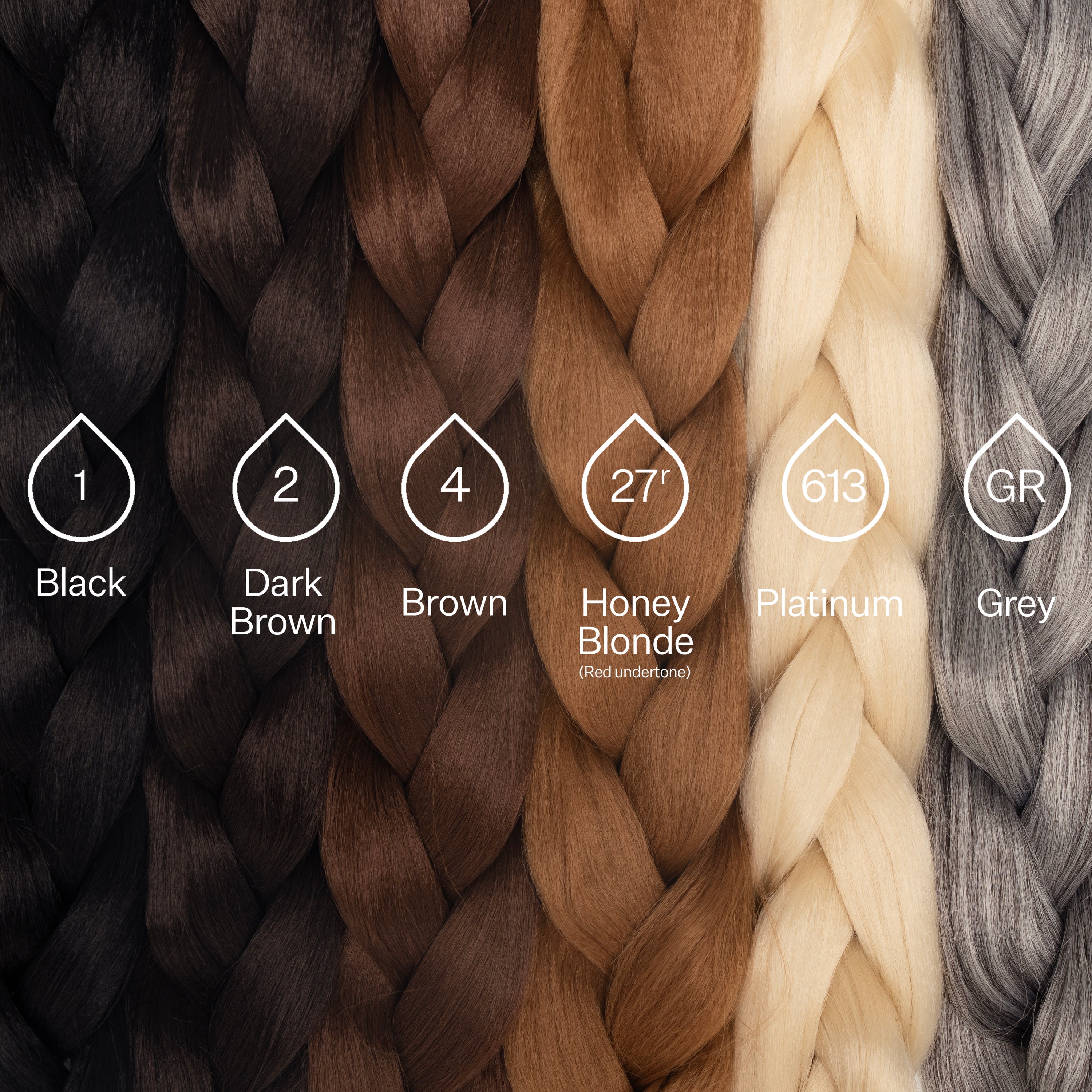 Braid-it Synths®2 : Textured Straight Braiding Hair