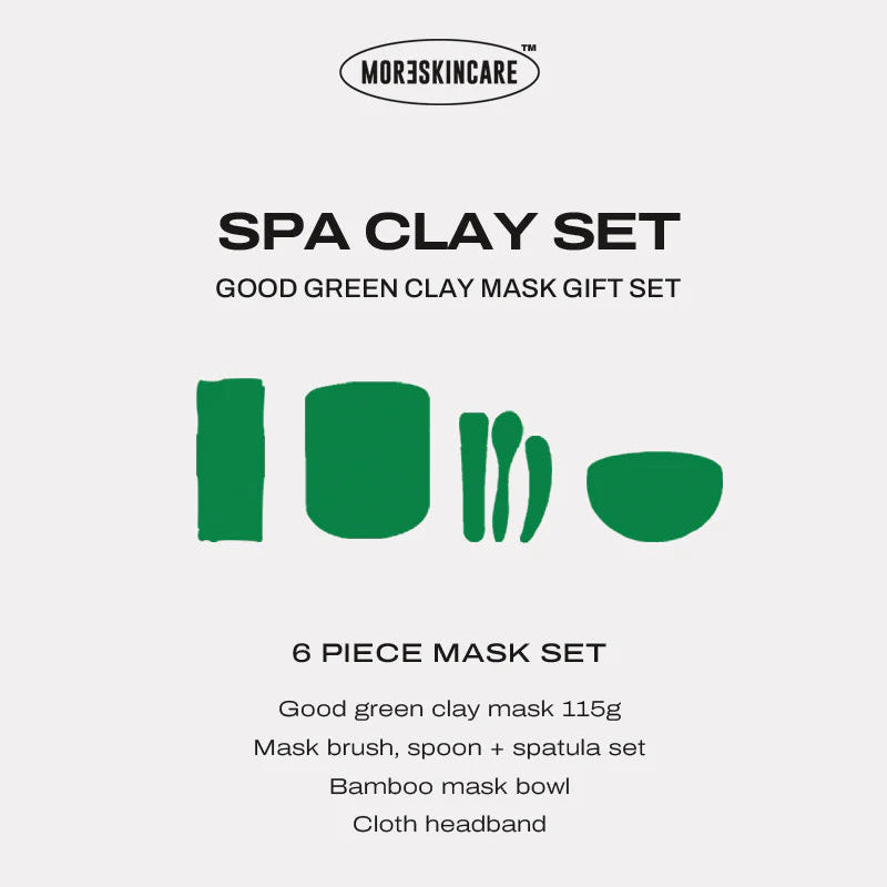 MOR3SKINCARE Spa Clay Gift Set
