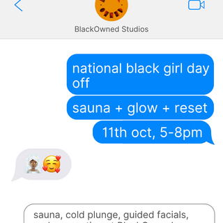 National Black Girl Day Off: Sauna + Glow + Reset