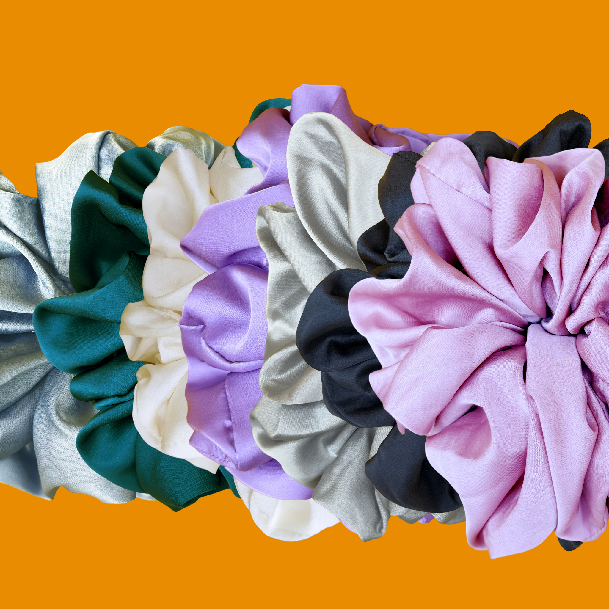 Jumbo Satin Scrunchie