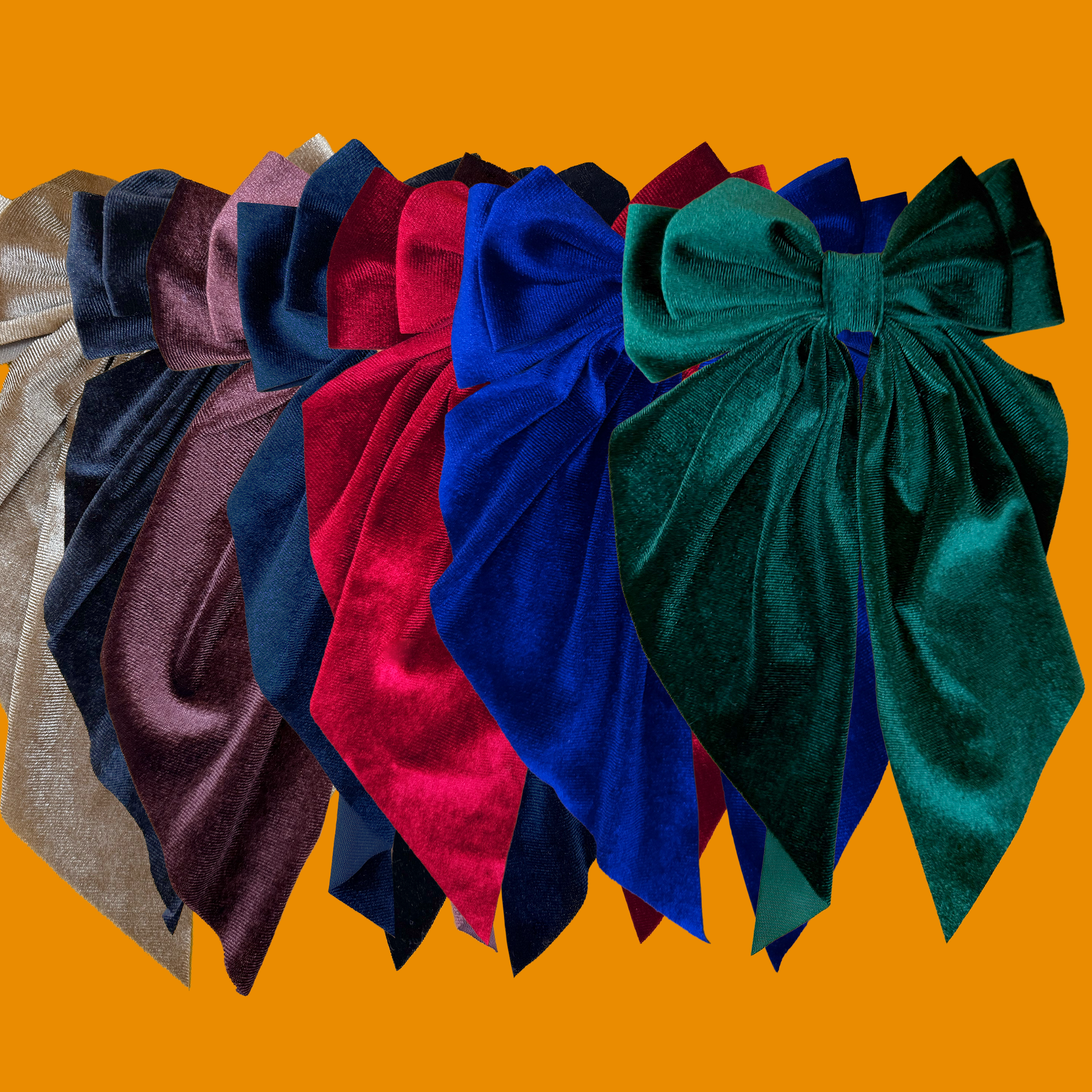 Velvet Hair Bow